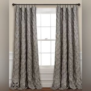 Lush Decor Single(1) Ravello Pintuck 52" × 84" Curtain Panel